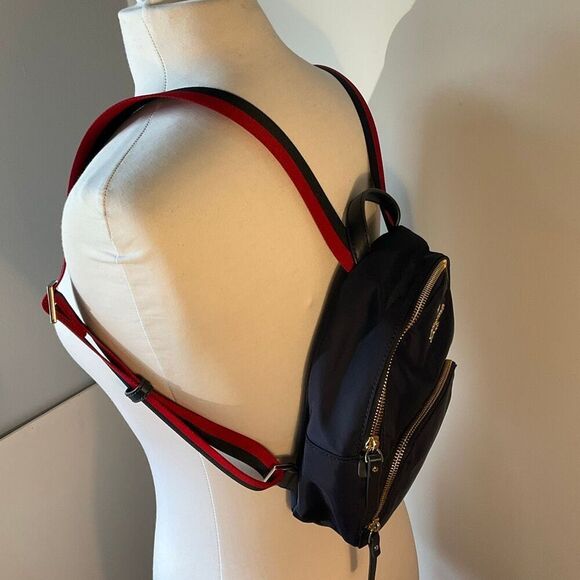 Kate Spade New York Small Watson Lane Hartley Varsity Stripe Nylon Backpack.prep - Picture 3 of 16